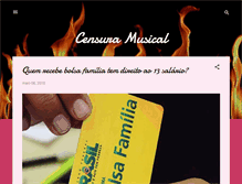 Tablet Screenshot of censuramusical.com.br